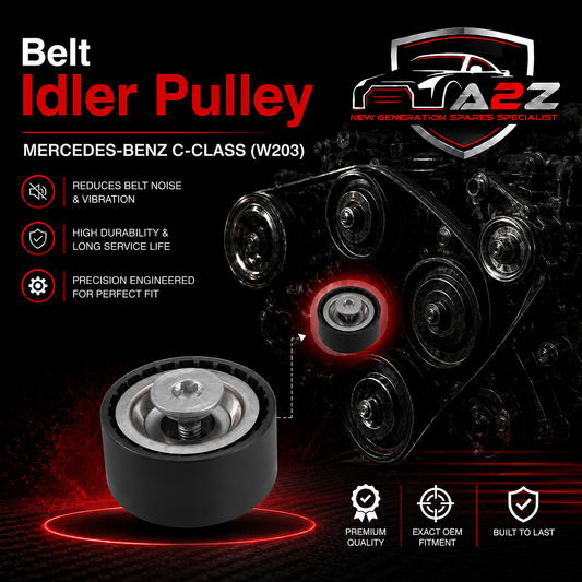 Belt Idler Pulley 6512000770 6512000670 6512001870 Compatible with MERCEDES-BENZ Tag no : 11