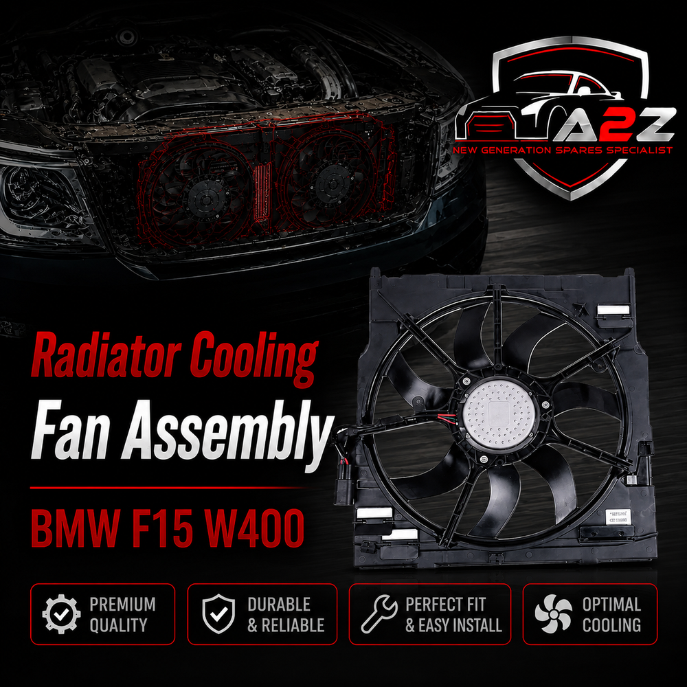 Radiator Cooling Fan Assembly 17427634466 Compatible With BMW F15 W400