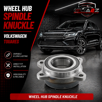 Front Left Wheel Hub Spindle Knuckle 7P0407287 Compatible With Volkswagen Touareg