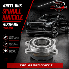 Front Left Wheel Hub Spindle Knuckle 7P0407287 Compatible With Volkswagen Touareg