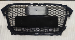 RS4 Quattro Black Honeycomb Show Grill Compatible With Audi A4 B8 Facelift (2012-15) Tag No.16