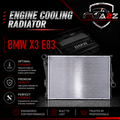 Engine Cooling Radiator 17113415693 Compatible With BMW X3 E83