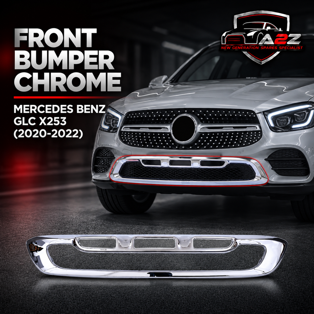 Front Bumper Chrome 2538859901 Compatible With MERCEDES BENZ GLC X253 (2020-2022) Tag No.209