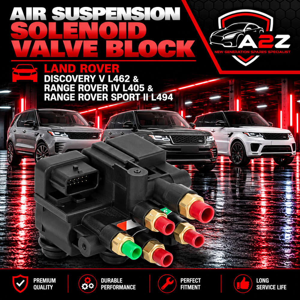 Air Suspension Solenoid Valve Block Rear LR070246 LR037082 LR113342 LR176326 Compatible With LAND ROVER DISCOVERY V L462 & RANGE ROVER IV L405 & RANGE ROVER SPORT II L494