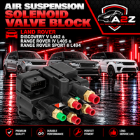 Air Suspension Solenoid Valve Block Rear LR070246 LR037082 LR113342 LR176326 Compatible With LAND ROVER DISCOVERY V L462 & RANGE ROVER IV L405 & RANGE ROVER SPORT II L494