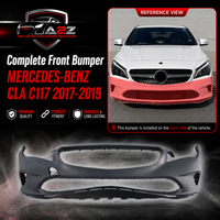 Front Bumper A1178801100 1178801100 Compatible With MERCEDES-BENZ CLA C117 2017-2019 No :- 204