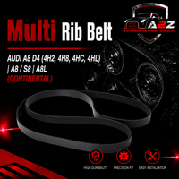 Multi RIB Belt 7PK2120 07P145933E Compatible With AUDI A8 D4 (4H2, 4H8, 4HC, 4HL) | A8 / S8 | A8L (CONTINENTAL)