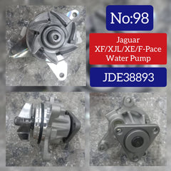 Water Pump JDE38893 Compatible With JAGUAR XF/XJL/XE/F-Pace Tag No.98