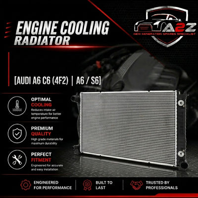 Radiator 4F0121251AG Compatible with AUDI Q7