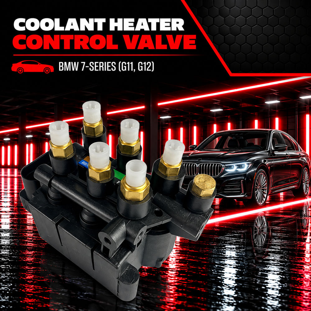 Coolant Heater Control Valve 4725530100 37206884682 37206861882 Compatible With BMW 7-Series (G11, G12)
