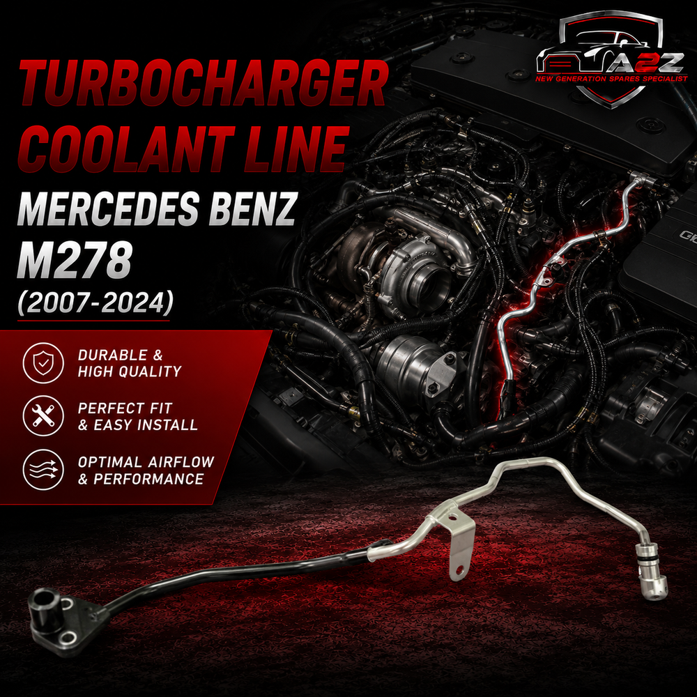 Turbocharger Coolant Line 2782000200 Compatible With Mercedes Benz M278