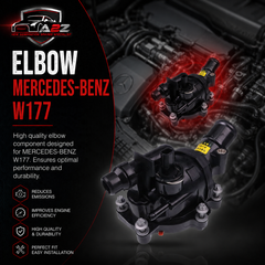 Elbow 2822030175 Compatible With MERCEDES-BENZ A-CLASS (W177), B-Class (W247) Tag No.32