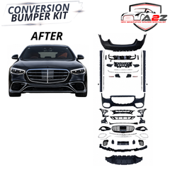 Complete Conversion Body Kit Compatible With Mercedes Benz S Class W223 (2021-2025) Upgrade To Mercedes Benz AMG S65 (Shipping Cost Not Included In Price)