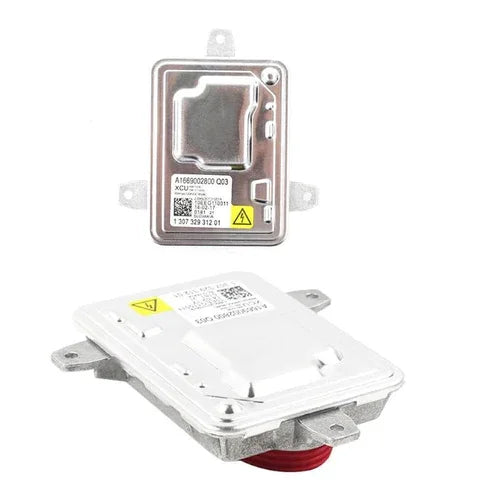 Headlight Ballast for Bmw A to Z Auto Parts replacement HID ballast module with mounting tabs shown