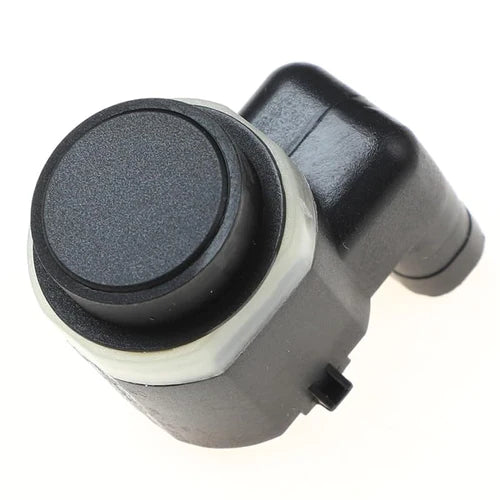 A to Z Auto Parts Parking Sensor for Bmw black round ultrasonic sensor with angled electrical connector