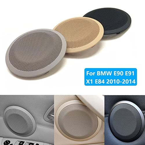 Speaker Grill for Bmw 3 round replacement set in black beige gray for BMW E90 E91 X1 E84 2010 to 2014