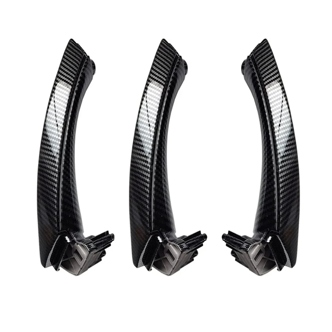 A to Z Auto Parts carbon fiber exterior Door Handle for BMW 3 set of three replacement handles