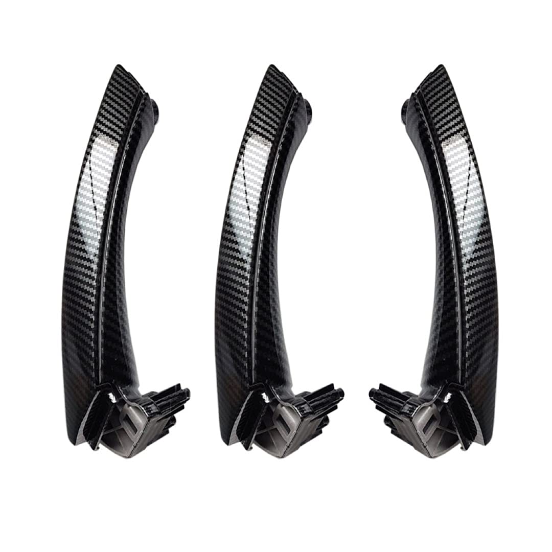 A to Z Auto Parts carbon fiber exterior Door Handle for BMW 3 set of three replacement handles