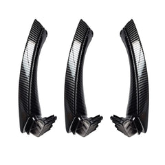 A to Z Auto Parts carbon fiber exterior Door Handle for BMW 3 set of three replacement handles