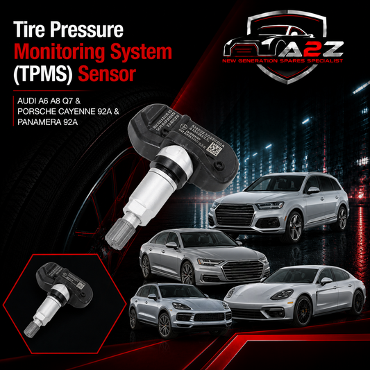 Tire Pressure Monitoring System (TPMS) Sensor 4F0907275 Compatible With AUDI A6 A8 Q7 & PORSCHE CAYENNE 92A & PANAMERA 92A Tag-TS-10