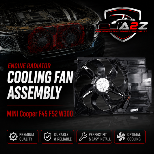 Engine Radiator Cooling Fan Assembly 17427617608 Compatible With MINI Cooper F45 F52 W300
