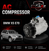 Air Conditioning Compressor 64509121758 Compatible With BMW X5 E70