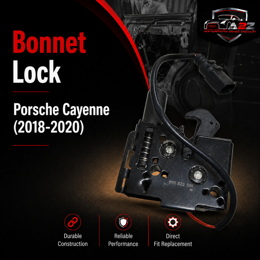 Bonnet Lock 9Y0823509 Compatible With Porsche Cayenne (2018-2020)