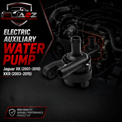 Electric Auxiliary Water Pump 4R8318D474AA C2P3531 Compatible With Jaguar XK (2007–2010) XKR (2003–2015)