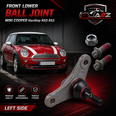 Front Lower Ball Joint Right 31106779438 Compatible With MINI COOPER Hardtop (R50) Convertible (R52)