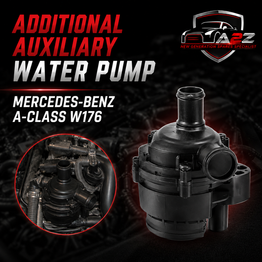 Additional Auxiliary Water Pump 2118350264 2118350064 2118350164 For MERCEDES-BENZ A-CLASS W176 & B-CLASS W246, C-CLASS W204 W205, E-CLASS W211 W212, GL-CLASS X164 Tag-A-12