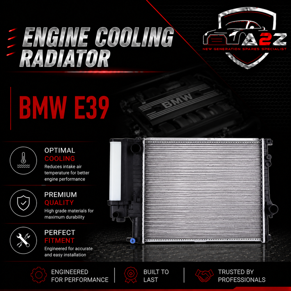 Engine Cooling Radiator 17111740696 Compatible With BMW E39