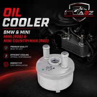 Oil Cooler 24117551091 Compatible With BMW & MINI MINI (R56) &MINI COUNTRYMAN (R60) | Tag No.130