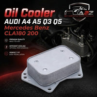 Oil Cooler 2701800610D For Mercedes Benz CLA180 200 Tag-O-104