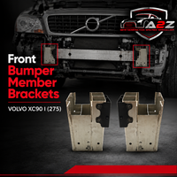 Front Bumper Member Brackets Left 31420295 Right 31420296 31448670 Compatible With VOLVO XC90 I (275) Tag No.2652