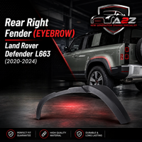 Rear Right Fender Eyebrow LR130570 Compatible With Land Rover Defender (L663) (2020-2024) Tag No.182