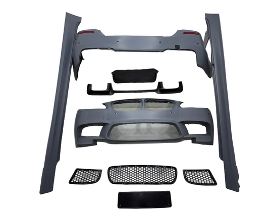Complete Body Kit Front & Rear Both FRBK423 Compatible With BMW F10 Upgrade to BMW F10 To M5