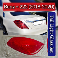 Tail Light Glass Compatible With Mercedes Benz 222 (2018-2020)