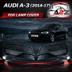 Fog Lamp Cover Fog Lamp Cover Left 8V3807681G & Right 8V3807682G 8V3807681G9B9 Compatible With AUDI A3 (2014-2017) Tag No.2