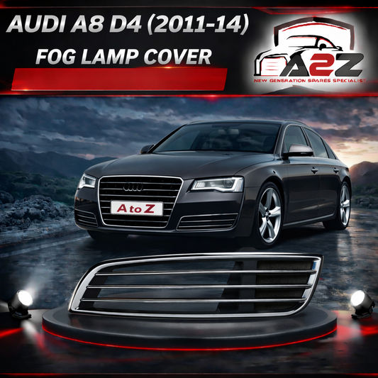 Fog Lamp Cover Left 4H0807679EJ Right 4H0807680EJ Compatible With Audi A8 4H (2011-2014) Tag No.63