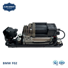 Air Suspension Compressor Pump Assay 37206794465 Compatible With BMW 7 Series F02