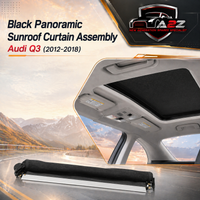 Black Panoramic Sunroof Curtain Assembly 8UD877307 8U0877307 8UD8773075L9 Compatible With Audi Q3