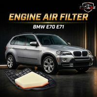 Engine Air Filter 13717577457 Compatible With BMW E70 E71