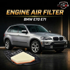 Engine Air Filter 13717577457 Compatible With BMW E70 E71