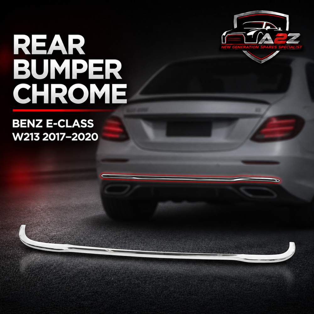 Rear Bumper Chrome 2138850321 Compatible With MERCEDES BENZ E-CLASS W213 2017-2020 Tag No.118