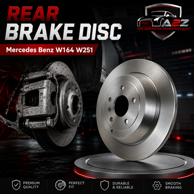 Rear Brake Disc 1644230512 Compatible With Mercedes Benz W164 W251