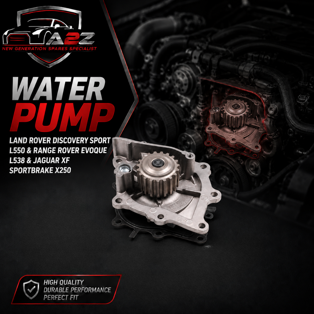 Water Pump LR011694 LR001309 LR009392 Compatible With LAND ROVER DISCOVERY SPORT L550 & RANGE ROVER EVOQUE L538 & JAGUAR XF SPORTBRAKE X250 Tag-W-09