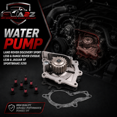 Water Pump LR011694 LR001309 LR009392 Compatible With LAND ROVER DISCOVERY SPORT L550 & RANGE ROVER EVOQUE L538 & JAGUAR XF SPORTBRAKE X250 Tag-W-09