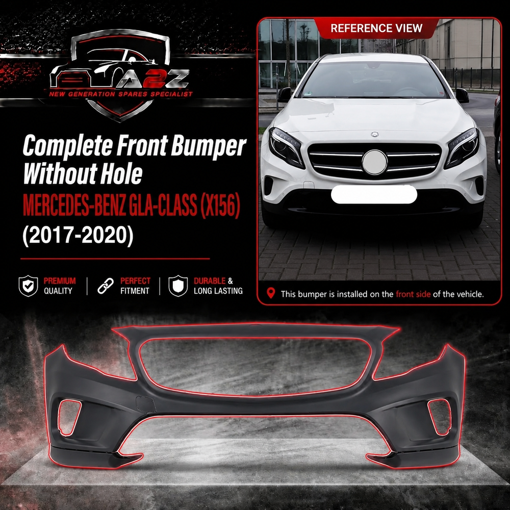 Front Bumper A1568803600 1568803600 Compatible With MERCEDES-BENZ GLA-CLASS (X156) Tag No.212A