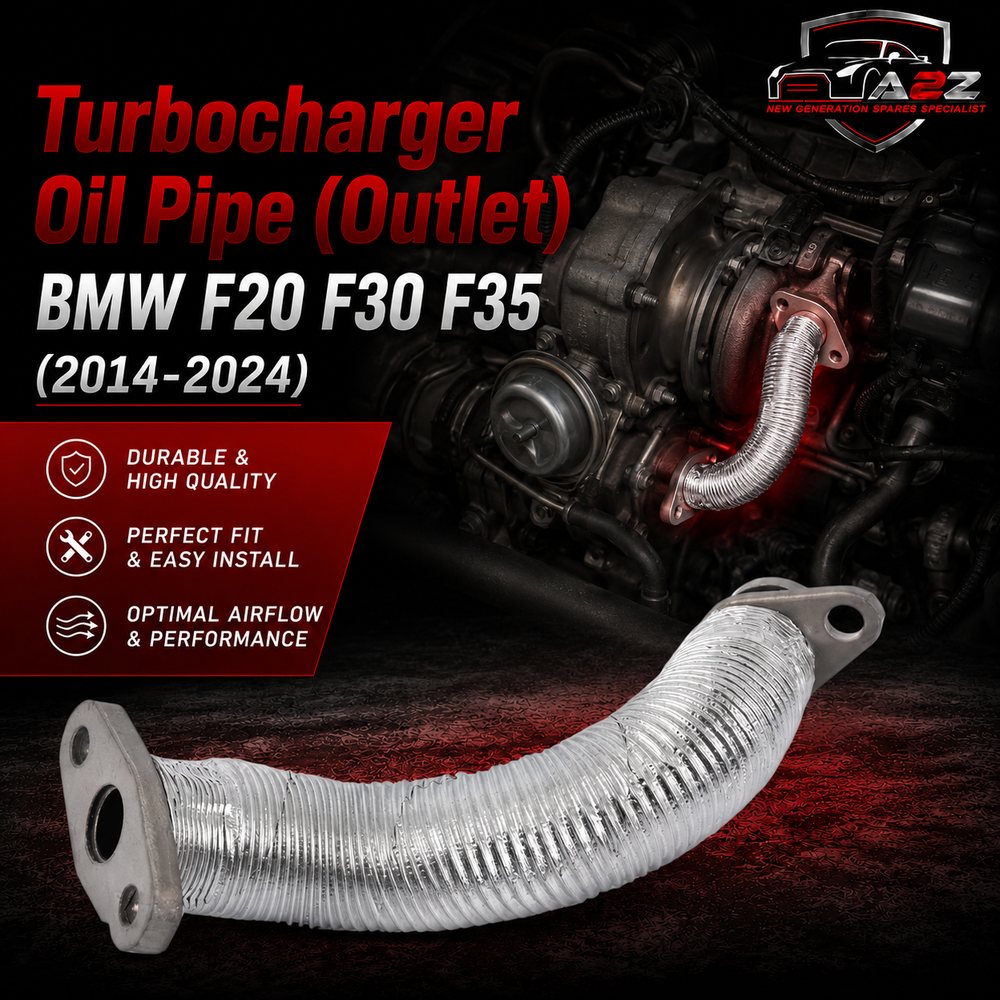 Turbocharger Oil Pipe (Outlet) 11427617535 Compatible With BMW F20 F30 F35