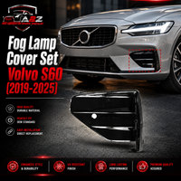 Fog Lamp Cover Set Left 31455562 & Right 31455562 Compatible With Volvo S60 (2019-25)